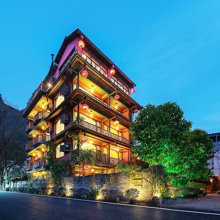 Yangshuo Mountain Nest Boutique Hotel Bagian luar foto