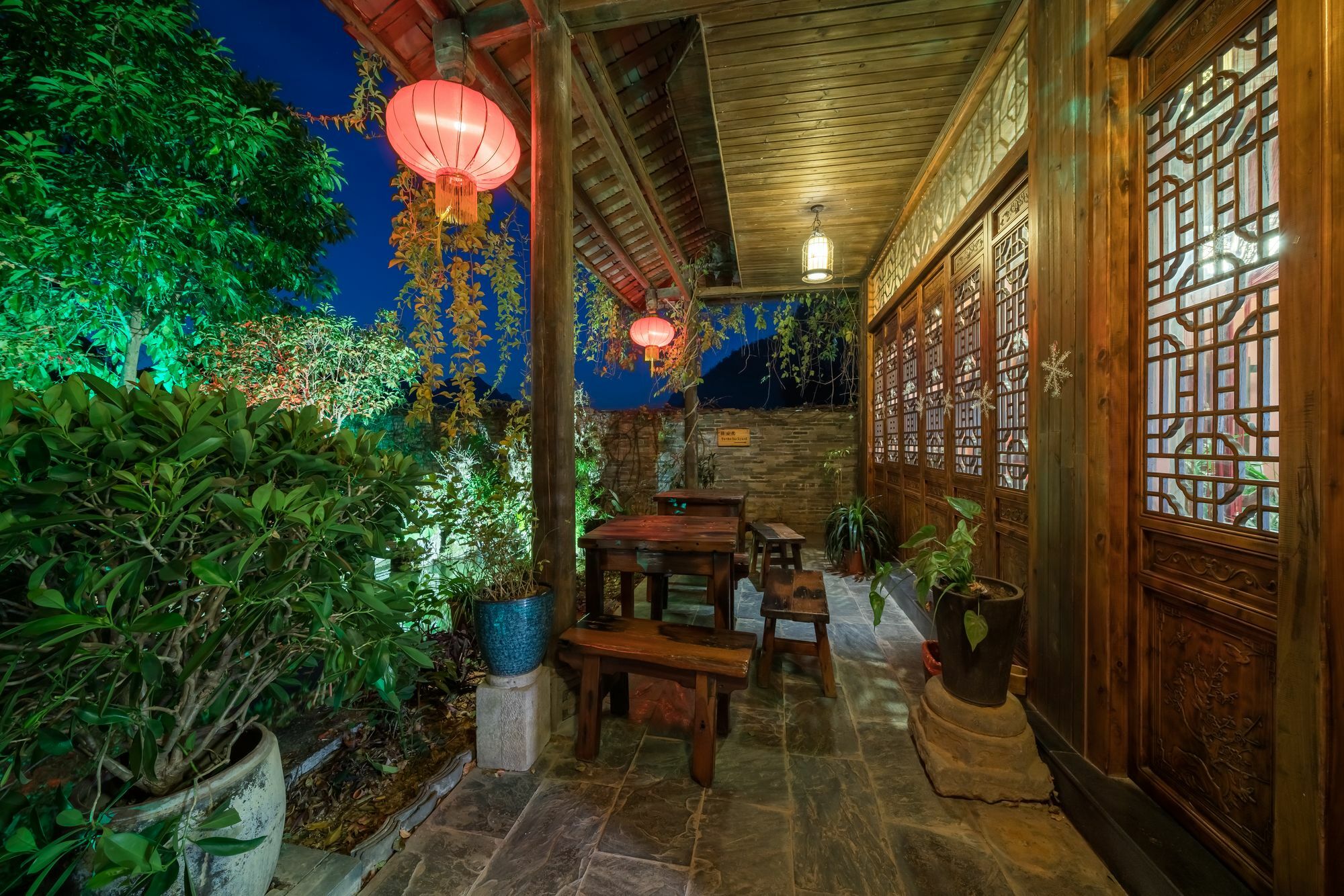 Yangshuo Mountain Nest Boutique Hotel Bagian luar foto