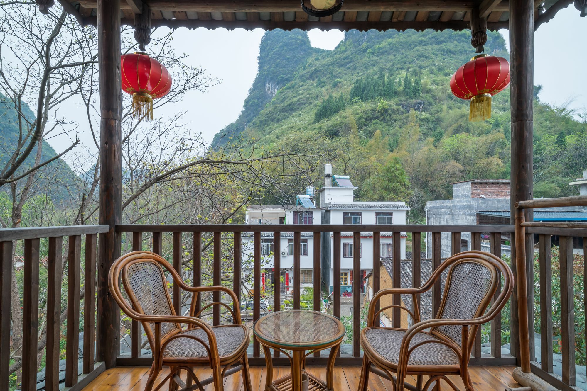 Yangshuo Mountain Nest Boutique Hotel Bagian luar foto