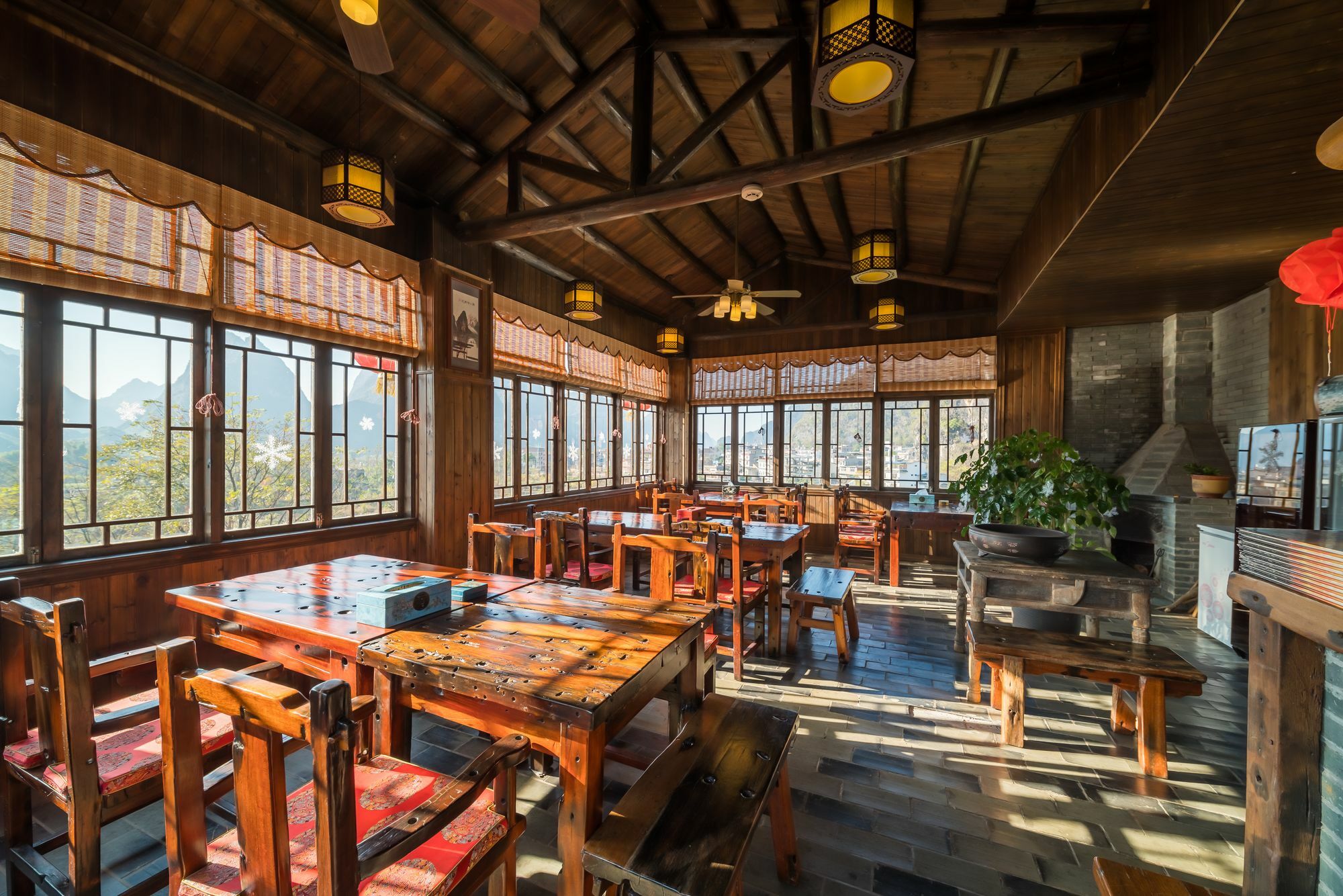 Yangshuo Mountain Nest Boutique Hotel Bagian luar foto
