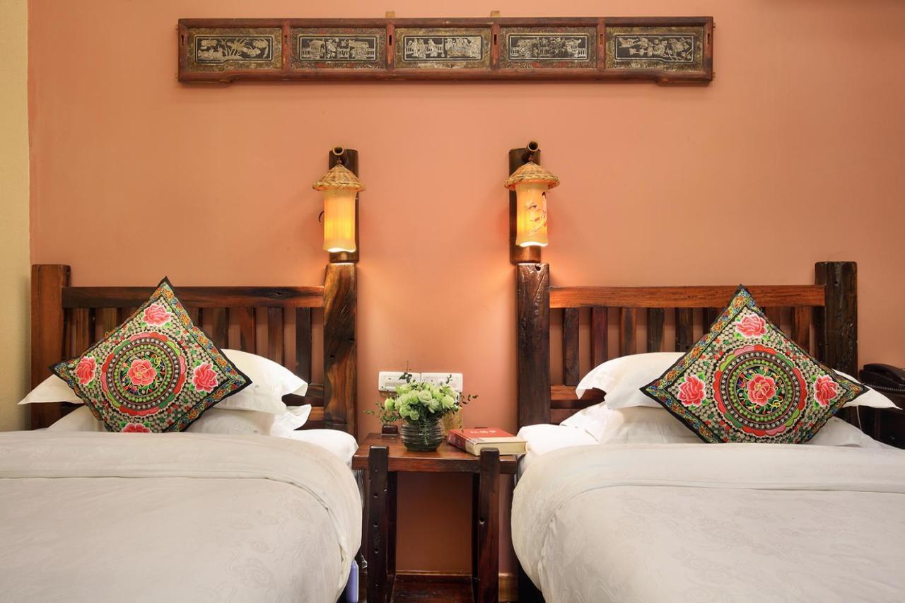 Yangshuo Mountain Nest Boutique Hotel Bagian luar foto