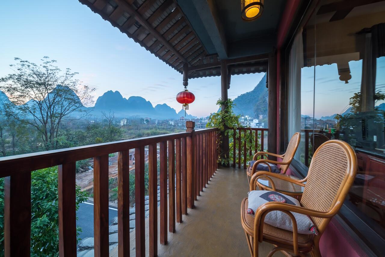 Yangshuo Mountain Nest Boutique Hotel Bagian luar foto