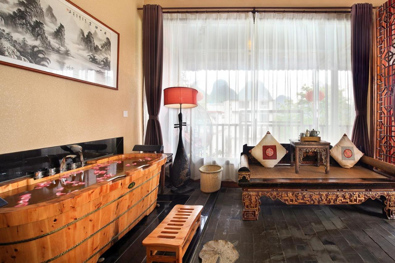 Yangshuo Mountain Nest Boutique Hotel Bagian luar foto