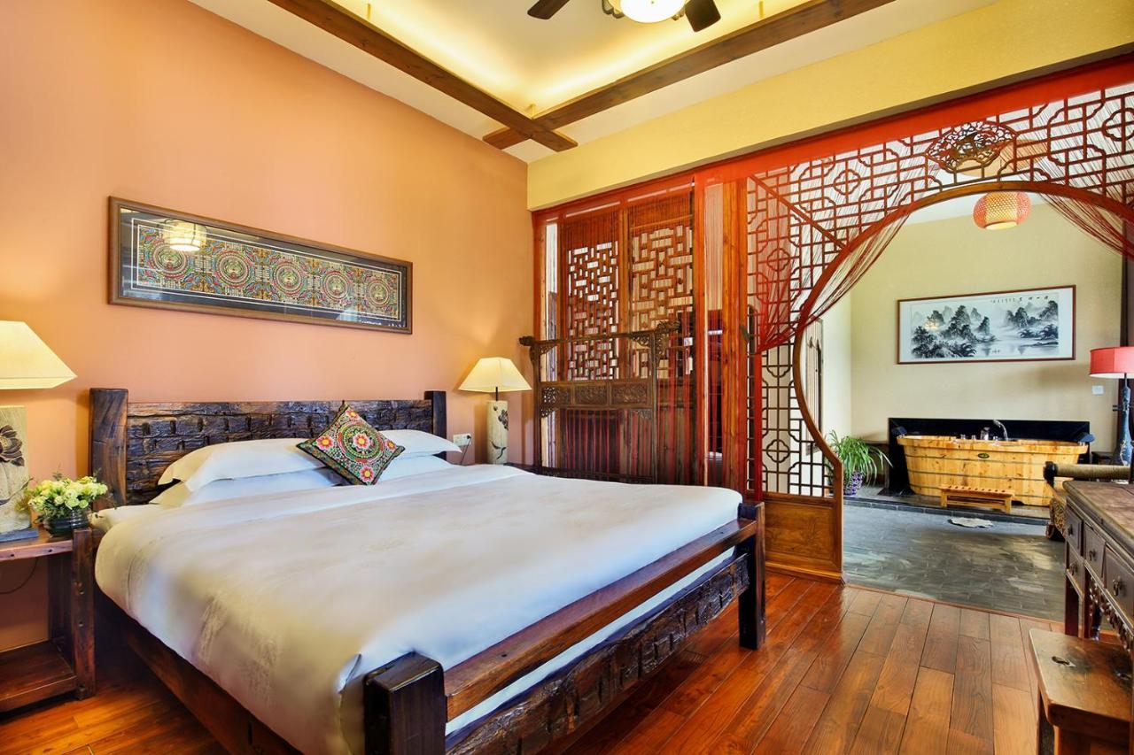 Yangshuo Mountain Nest Boutique Hotel Bagian luar foto