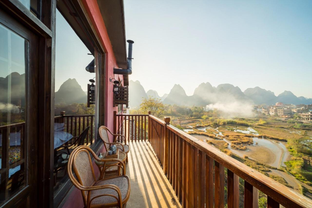 Yangshuo Mountain Nest Boutique Hotel Bagian luar foto