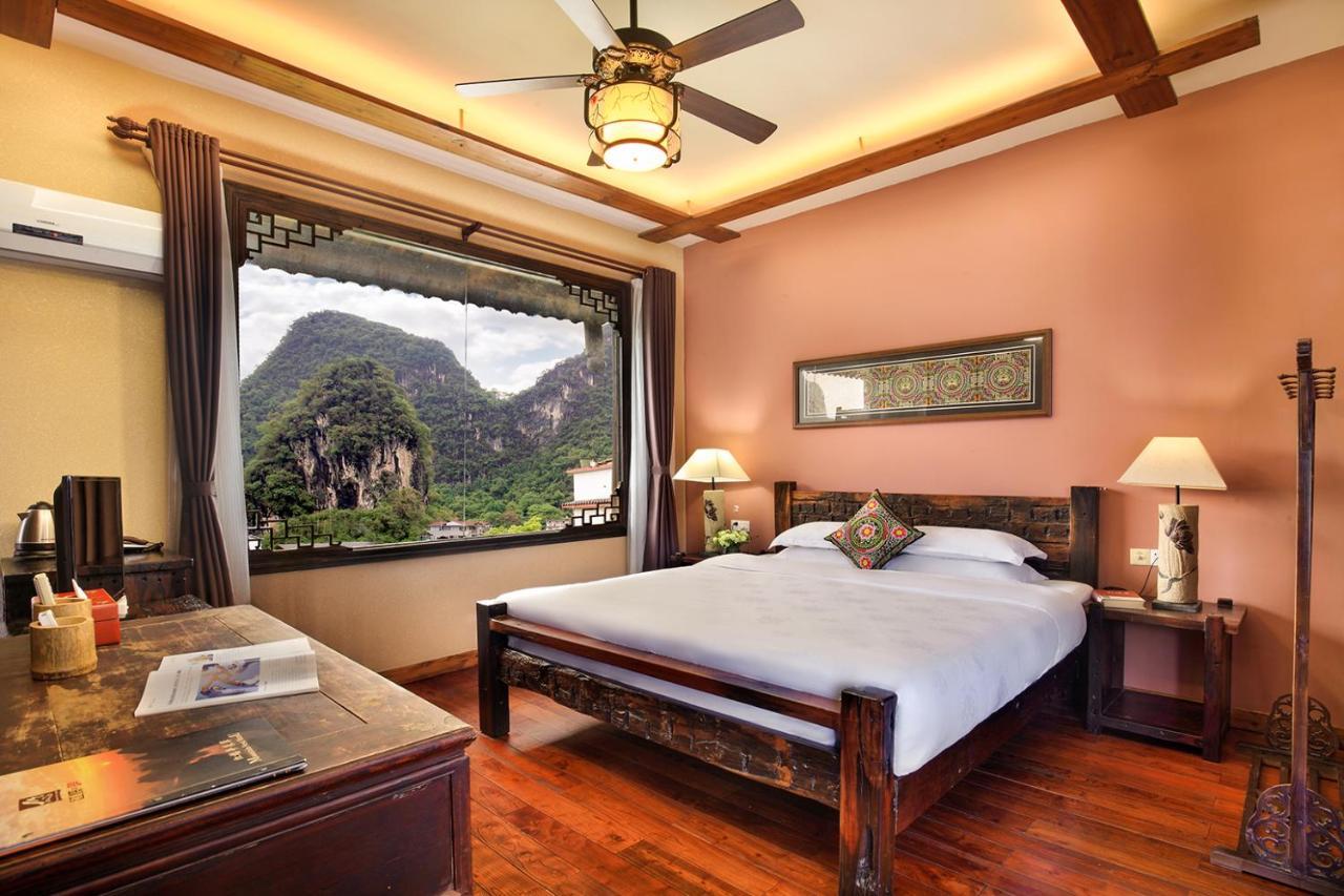Yangshuo Mountain Nest Boutique Hotel Bagian luar foto