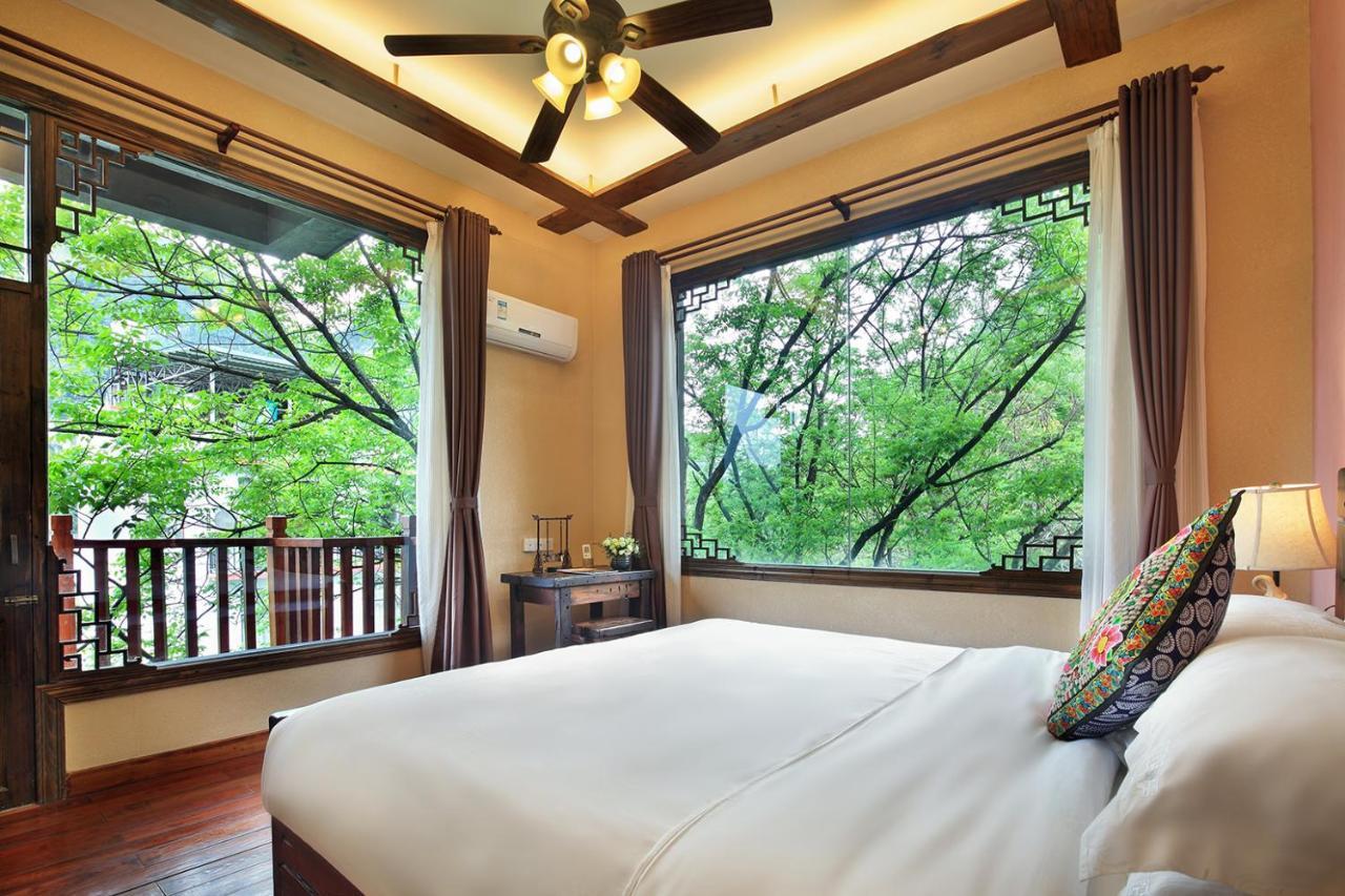 Yangshuo Mountain Nest Boutique Hotel Bagian luar foto
